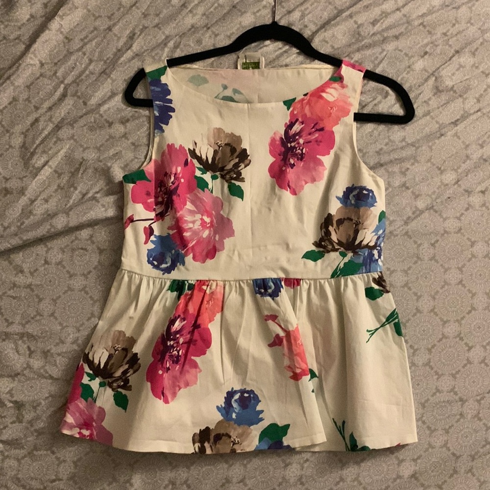 Kate Spade floral shirt